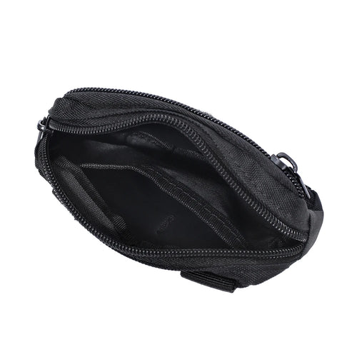 1pc Men Women Mini Hunting Waist Bag Pocket Organizer Pouch Molle Nylon Outdoor Tactical Camping Hunting Pack Tool Bags
