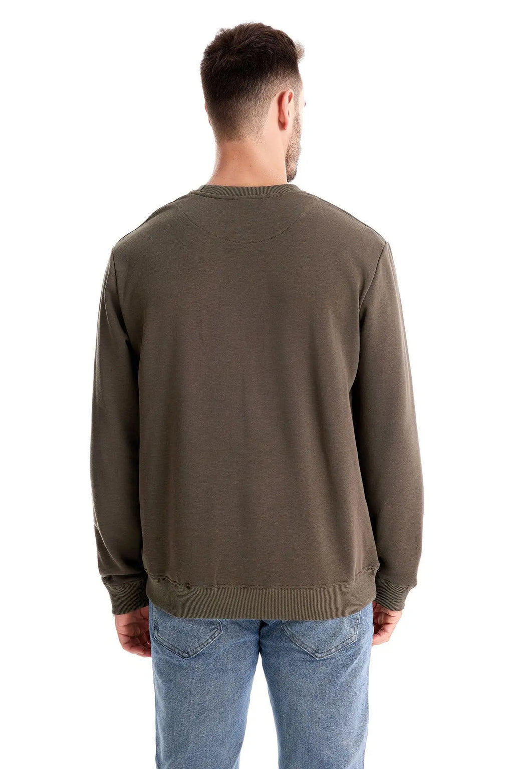 Liu Ming Good Quality Streetwear Mens Clothes Casual Solid Color Cotton Long Sleeve Spring Classic Sweatshirt